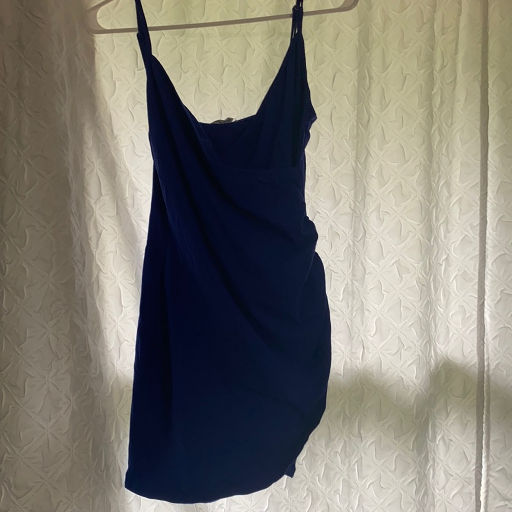 Blue superdown bodycon dress